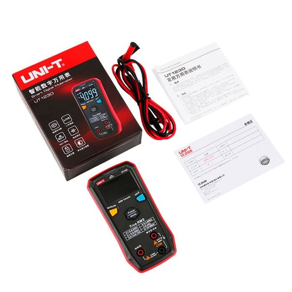 Intelligent automatiskt digitalmultimeter Ut123d Ut123d Ut123d Ut123d