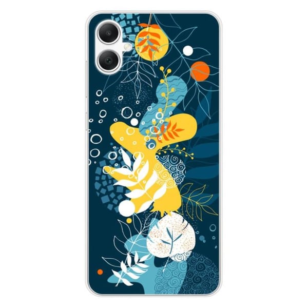 Silicone skal med tryck kompatibel med Samsung Galaxy A05 Havblommor