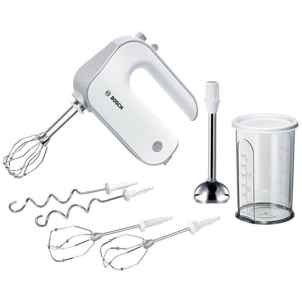 Stavmixer - Bosch - MFQ4075DE - 5 hastighetsnivåer - Turbo - Rostfritt stål