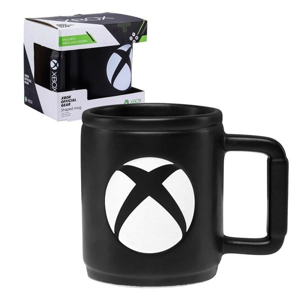 3D-kopp - Xbox - Keramik - 330 ml - Svart - Diskmaskinssäker
