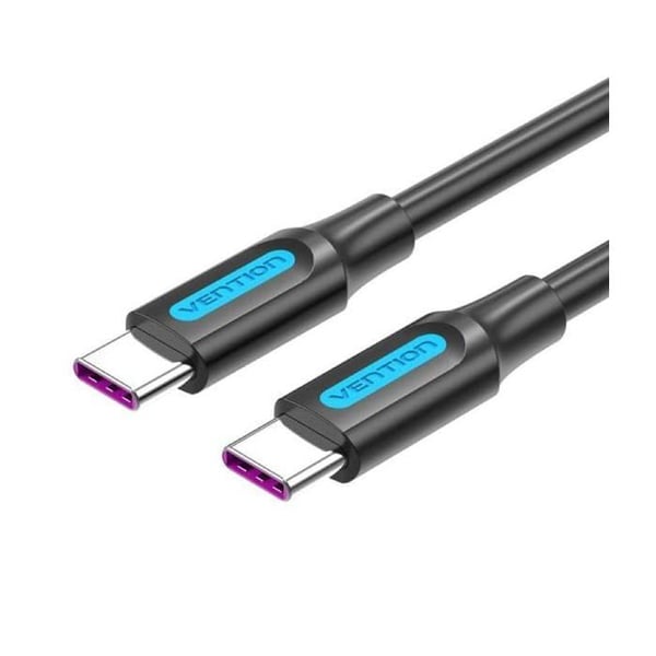 USB Type-C-kabel - Vention - 1,5 m - USB Type-C Hane - Ström 5 A - Vattentålig - Retro - Pop Art - DJ - Barn