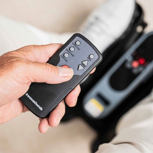 Mini Elliptisk El - INNOVAGOODS - Velora 4000 - 5 Växlar - 3 Automatiska Program - Fjärrkontroll