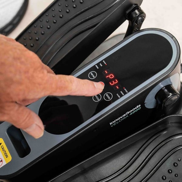 Mini Elliptisk El - INNOVAGOODS - Velora 4000 - 5 Växlar - 3 Automatiska Program - Fjärrkontroll