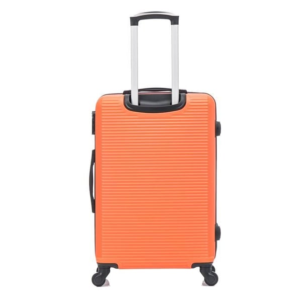 Mellanväska 20kg 65cm med Necessär | CELIMS Weekendväska | ABS | Hänglås | Orange