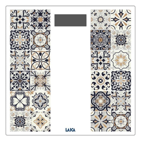 Laica PS1083N Digital Badvåg Svart Härdat Glas 180kg USB