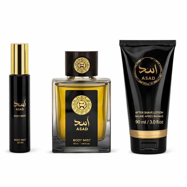 Mystical - Asad-set - Dimma 20 ml + 50 ml + Aftershave-lotion -