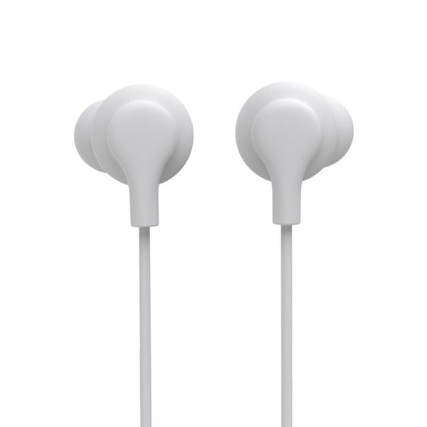 Hörlurar "Curly", in-ear, mic, skydd mot att slitas ut, USB-C, vit Hörlurar "Curly", in-ear, mic, skydd mot att slitas ut, USB-C, vit