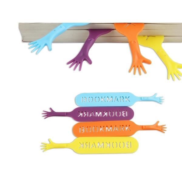 4 bokmärken stil händer hjälper mig objekt deco hem ovanlig design