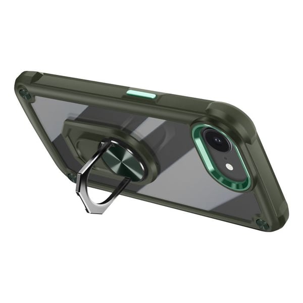 Skydd för iPhone 16e Magnetring Videostöd Grön