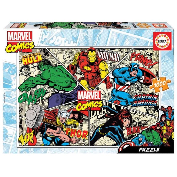 Pussel 1000 bitar: Marvelserier