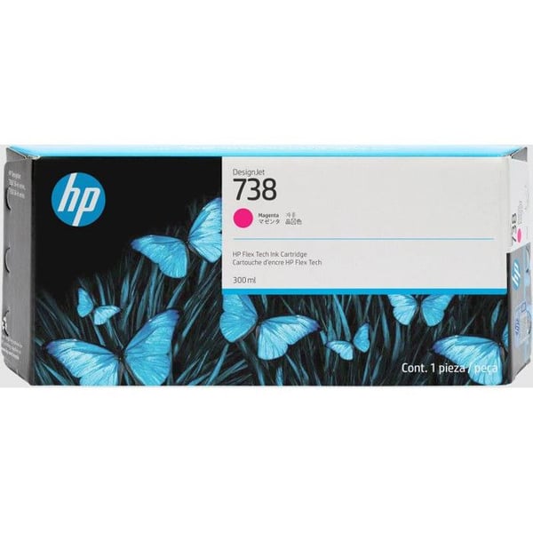 HP-bläck/ 738 300-ml MGT DesignJ