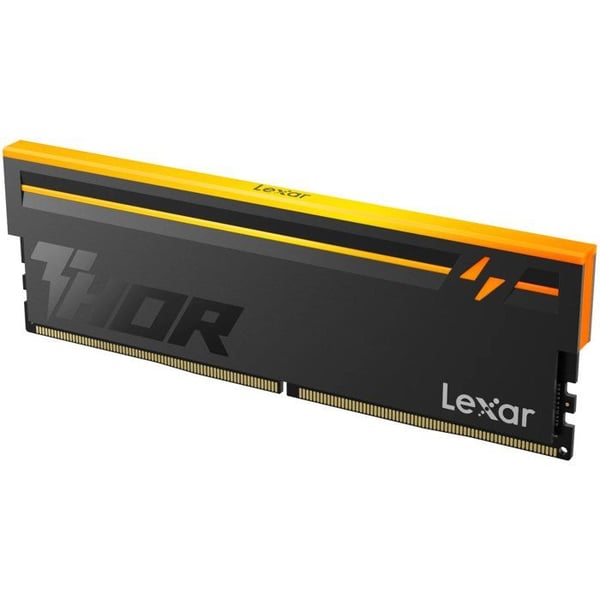 Minne Modul - LEXAR THOR 2.0 - DDR5 6000 - CL36 1.3 V - 32 GB (2x 16 GB) - Kylfläns + RGB - Svart