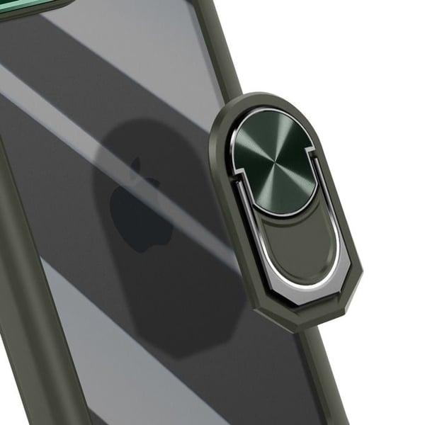 Skydd för iPhone 16e Magnetring Videostöd Grön