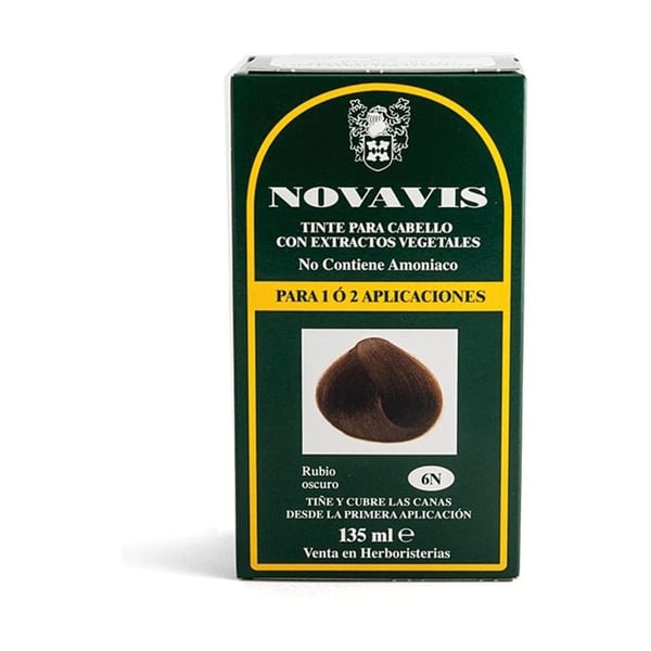 NOVAVIS - Vegetabiliskt färgämne 6N mörkblond 135 ml