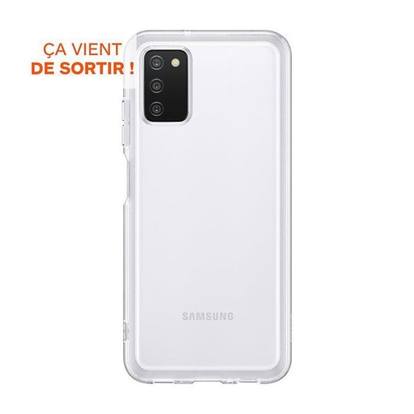 Mjuk skal - SAMSUNG - G A03s - Ultra tunn - Transparent - Lätt