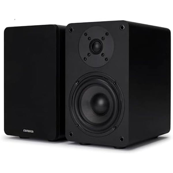 HiFi bokhylla högtalare - AIWA - SP-A100 - Passiv - 140 Watt - Svart