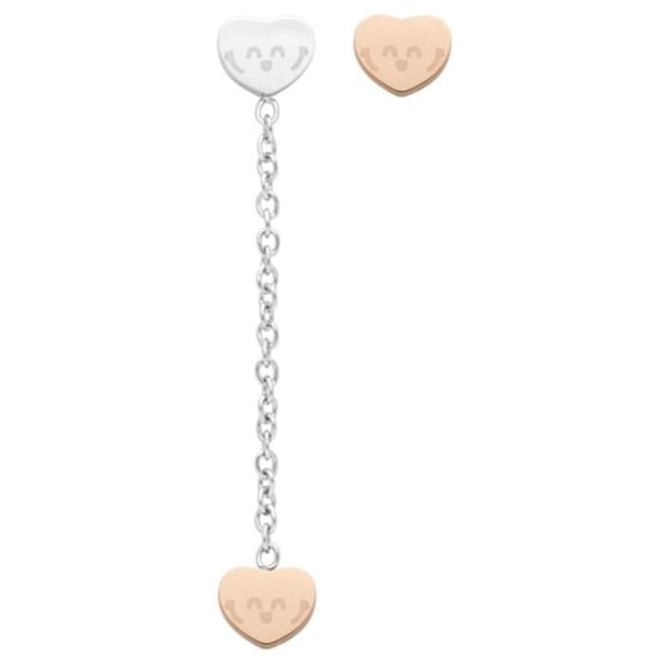 Örhängen - MR WONDERFUL - ÄLSKA DIG SJÄLV WJ10201 - Rostfritt stål - Rosa - Stick/Pinne