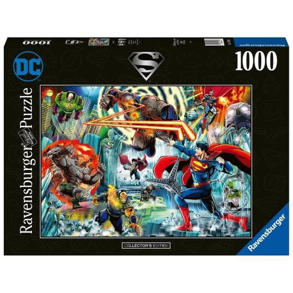 Superman Puzzle - Ravensburger - 1000 bitar - DC Comics - Warner Bros - För vuxna och barn från 14 år och uppåt