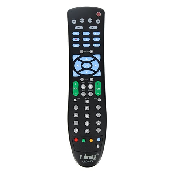 TV-fjärrkontroll, Satellit, DVD, CBL, Ljud, VCR - LinQ