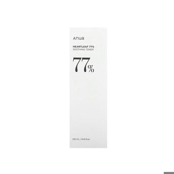 Toner - ANUA - Heartleaf 77% - 250 ml - Lugnande - Fuktgivande - Utan färgämnen