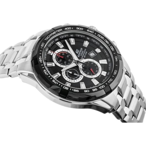 Klocka - CASIO - EFR539D-1A - Silver - Stål - Kvarts