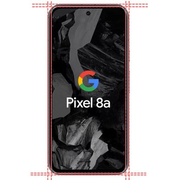 Skärmskydd - Phonillico - Google Pixel 8a - Paket 2 - Härdat Glas - Represistent