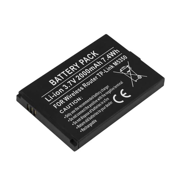 Batteri Router - AVIZAR - M5350 - Li-ion 3.7V - 2000mAh - Svart