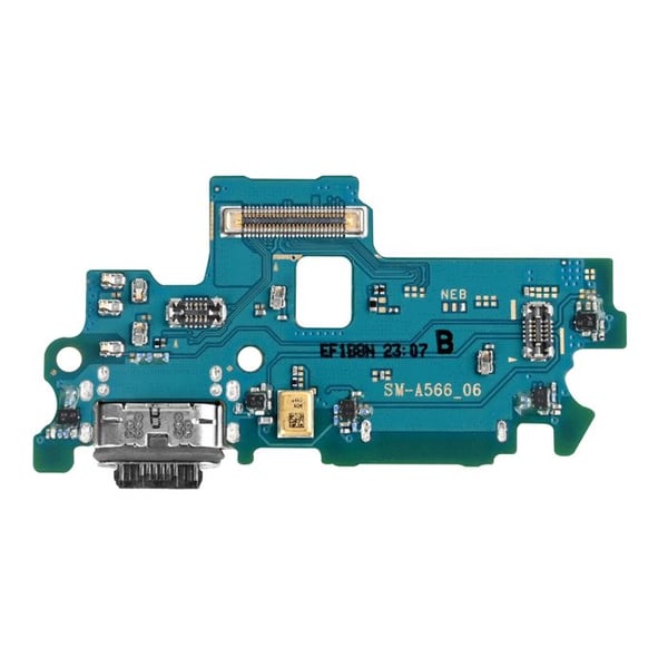 USB-C laddningsanslutning + SIM-kortläsare för Samsung Galaxy A56 Samsung Svart