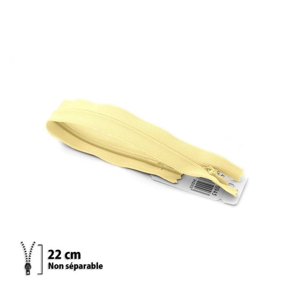 Dold dragkedja Z41 - osynlig 4mm - 22 cm - 7141602022