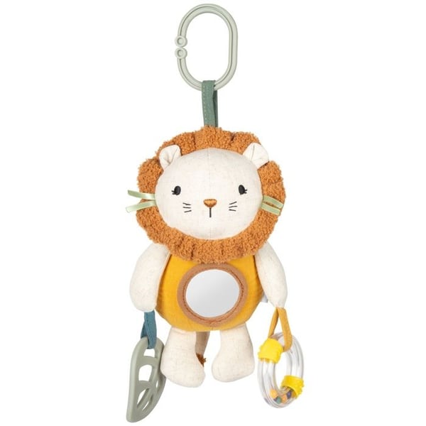 Small Foot Little Lion — Hängande aktivitetsleksak med bitleksak och rassel, gul