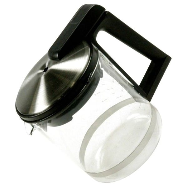 Kanna + Filter + Lock för KRUPS kaffebryggare - MS-623653 8P0048428P CH - Kapacitet 1,5L - Svart