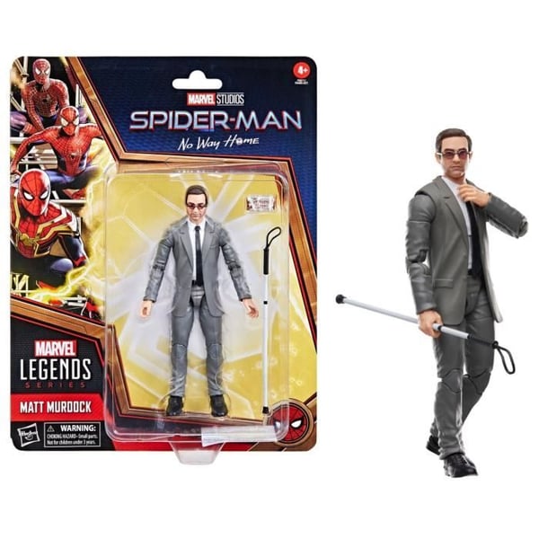 Figur - Hasbro - Matt Murdock - 15cm - Noir - 2 tillbehör - Marvel Legends
