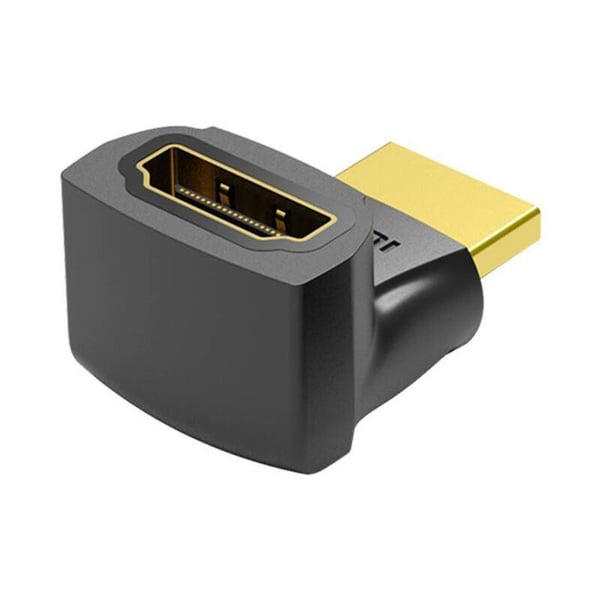 Audiovisuell adapter - VENTION - HDMI han till hona - 4K@60Hz - Svart färg