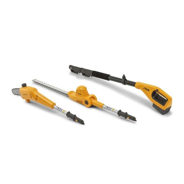 Pack Multi-tool STIGA SMT 100e - 20V - Teleskopisk stång 2,75m - Batteri 4Ah