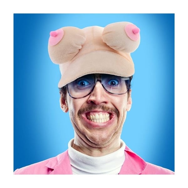 3D Bröstkapsel Humoristisk Kapsel Par av Bröst