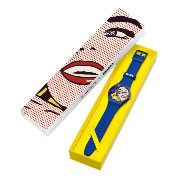 Klocka - SWATCH - Girl Roy Lichtenstein - MoMA Special Edition - 41mm - Quartz - Unisex