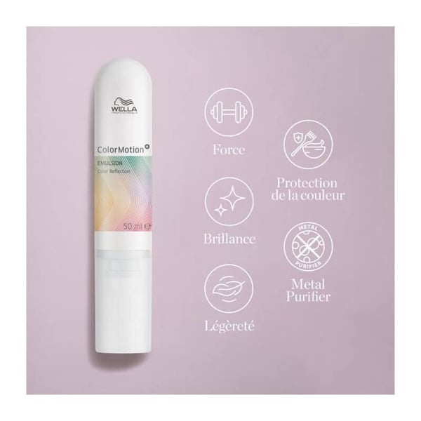 Wella Professionals - Emulsion för Färgat och Skadat Hår ColorMotion + - 50ml