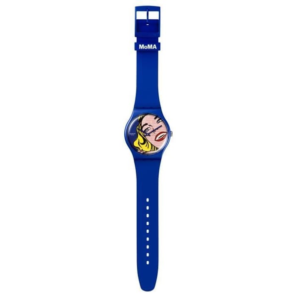 Klocka - SWATCH - Girl Roy Lichtenstein - MoMA Special Edition - 41mm - Quartz - Unisex