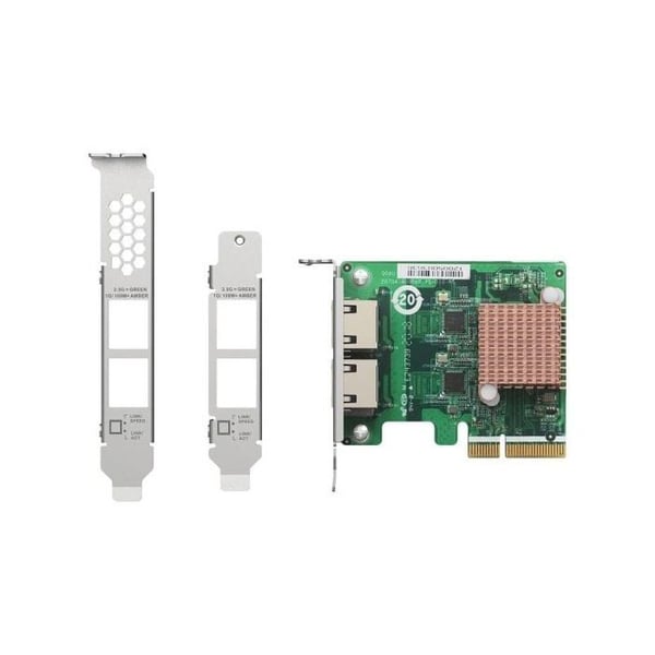 QNAP QXG-2G2T-I225 Lagringssystemer