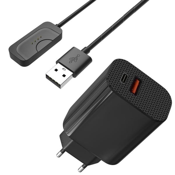 Laddare Sektor 12W + Kabel Kompatibel med Oppo Watch 3 / 3 Pro / 2 / 1 - Ladda Klocka Phonillico®