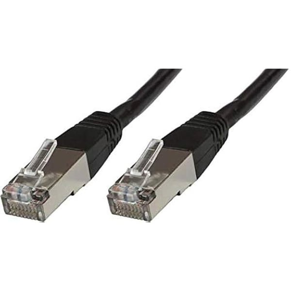 Nätverkskabel - MICROCONNECT sstp6015s - 1,5 m - Cat6 - S/FTP - Svart