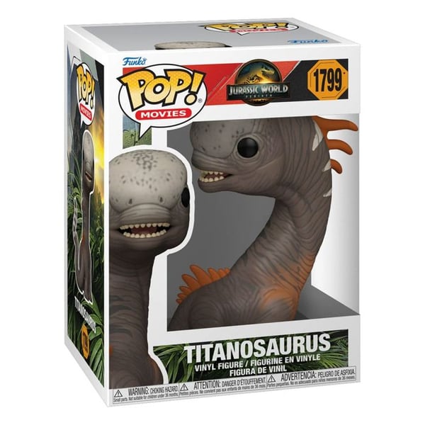 Figurine Funko Pop! Movies N°1799 | Jurassic Park | Titanosaurus