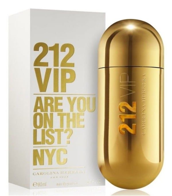 Eau de Parfum - CAROLINA HERRERA - 212 VIP - 80 ml - Kvinna - Oriental Ambré Gourmand