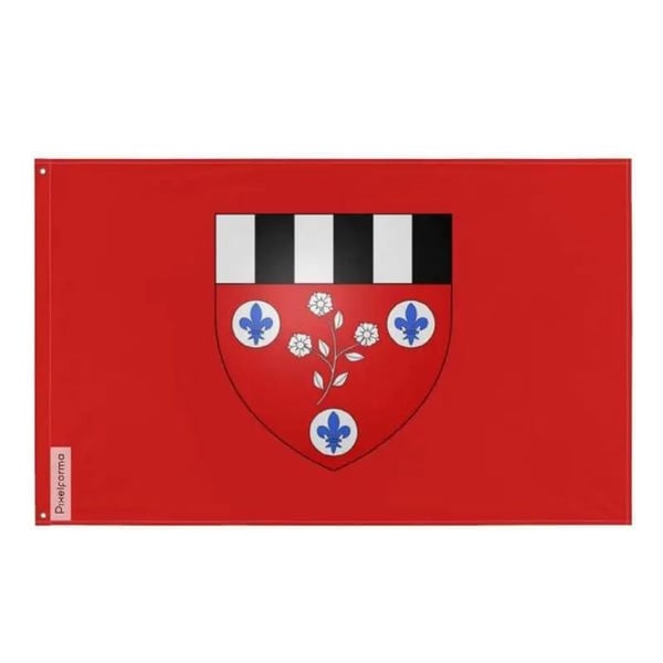 Drapeau Beauceville – 160 x 240 cm – Hållbar Polyester – 2 Metallöglor – Inomhus / Utomhus – Pixelforma