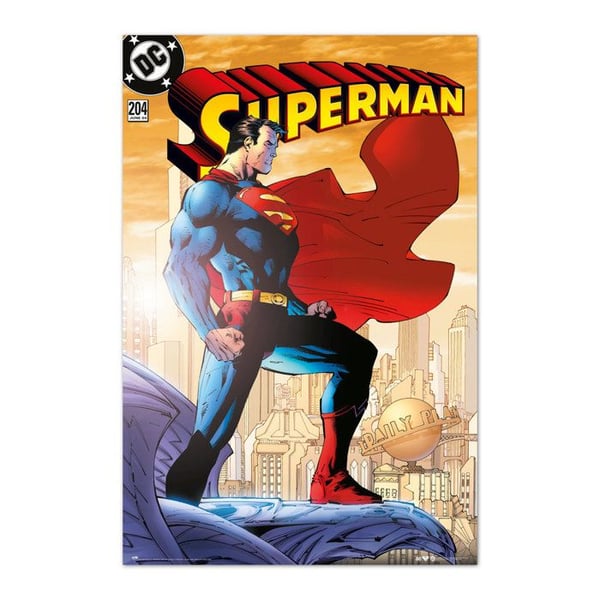 Affisch - GRUPO ERIK - SUPERMAN - 61x91,5cm - Väggdekoration - Filmtema