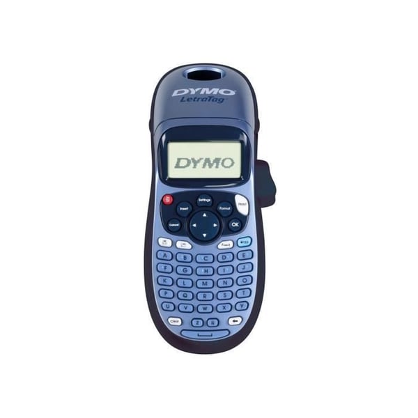 DYMO LetraTag LT-100H ABC knappsats etikettmaskin, widescreen (FR/UK/DE)