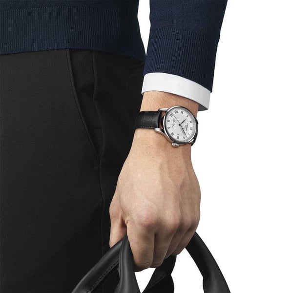 Ur - Tissot - Le Locle T0064071603300 - Hvid - Analog - Chic