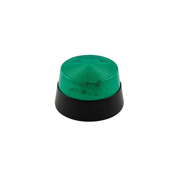 LED-stroboskop - Grön - 12 Vcc - ø 77 Mm