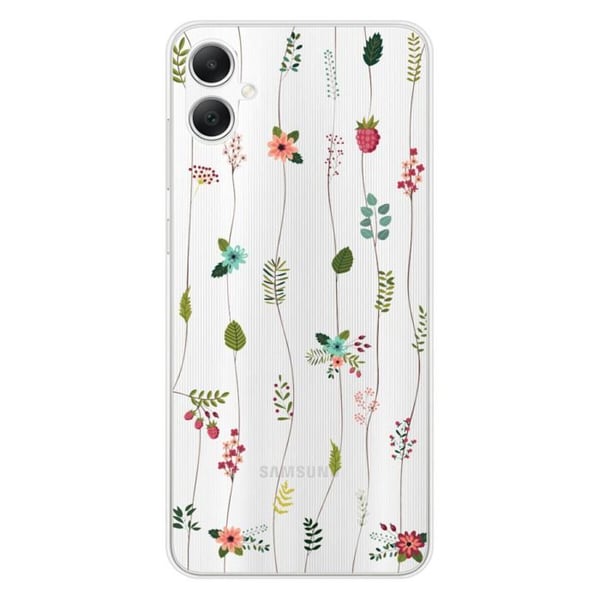 Siliconehölje med tryck kompatibelt med Samsung Galaxy A05 Blommönster