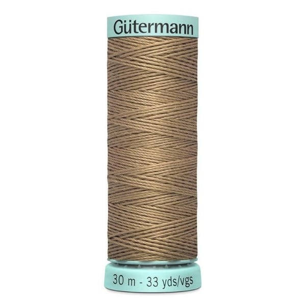 Fil 100% siden gråbeige - Lot 5x30m - Att 139
